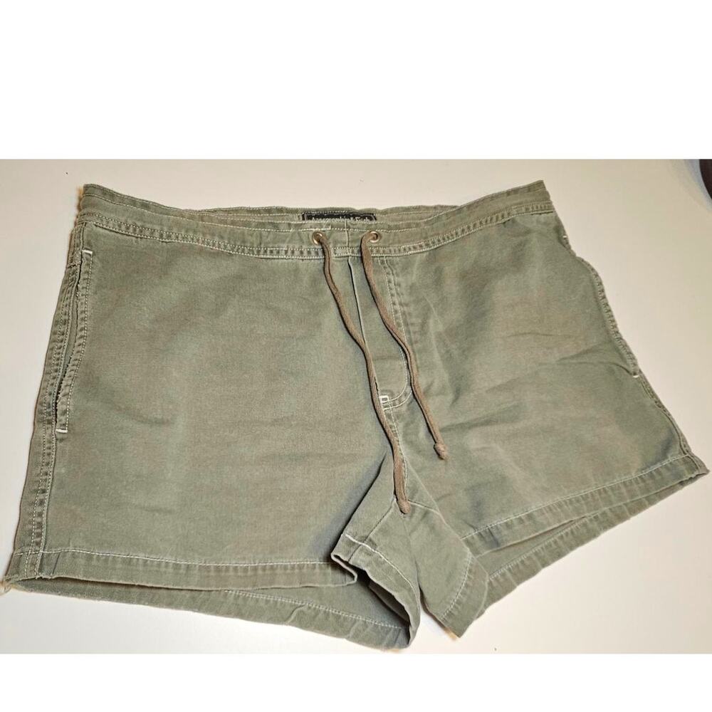 Abercrombie & Fitch Vintage 1990s Field Shorts Size Small Olive Green